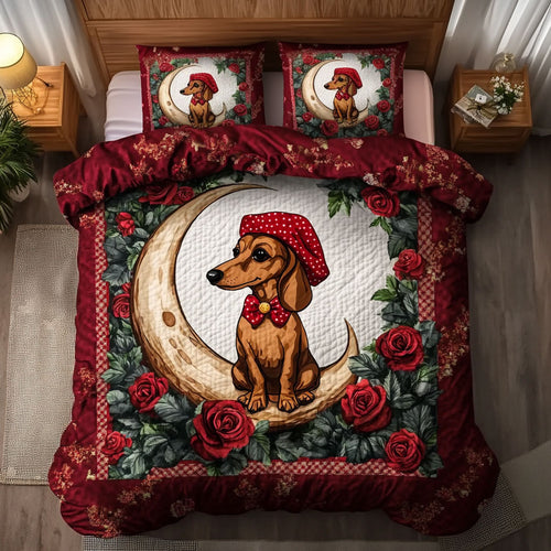 Lovely Dachshund WN1701043CL Duvet Cover Set