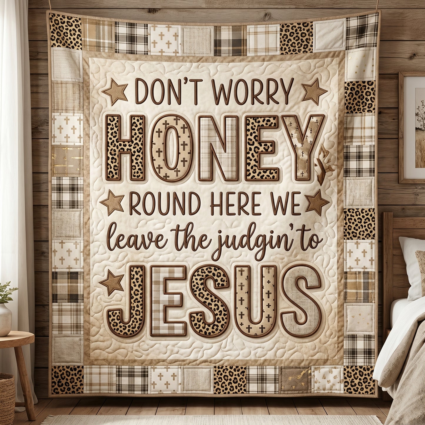 Don't Worry Honey XR2804003CL Quilt