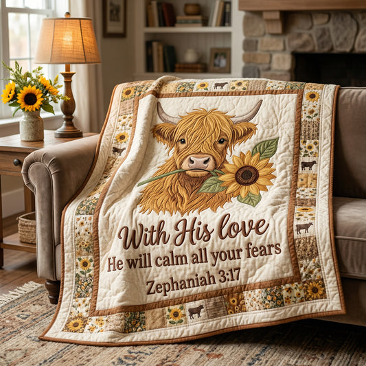 With His Love XR0704005CL Quilt