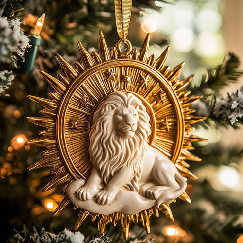 Solar Lion CP0912109CL Christmas Ornament