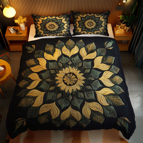 Golden Bloom WN1303160CL Duvet Cover Set