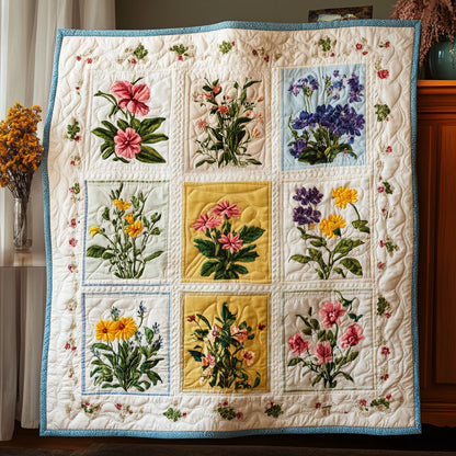 Floral Treasury CP1401063CL Quilt