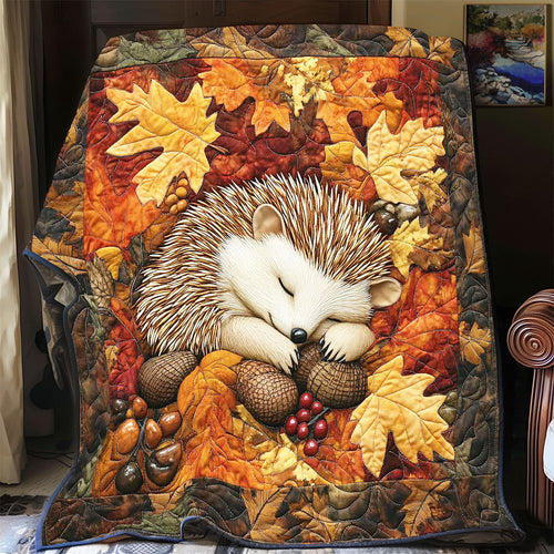 Autumn Hedgehog WP0701003CL Quilt