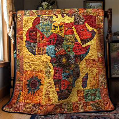 Vibrant African Safari WN1103008CL Quilt