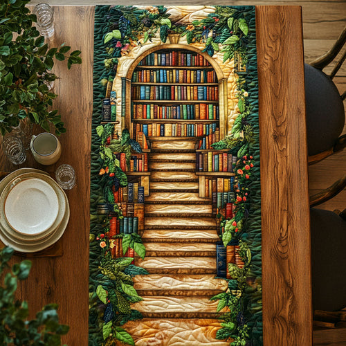 Library WJ1305023CL Quilted Table Runner