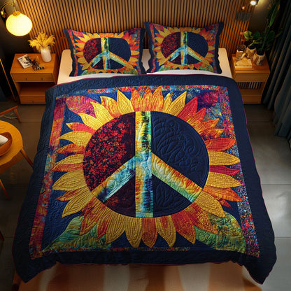 Hippie Sunflower Harmony WN1701136CL Duvet Cover Set