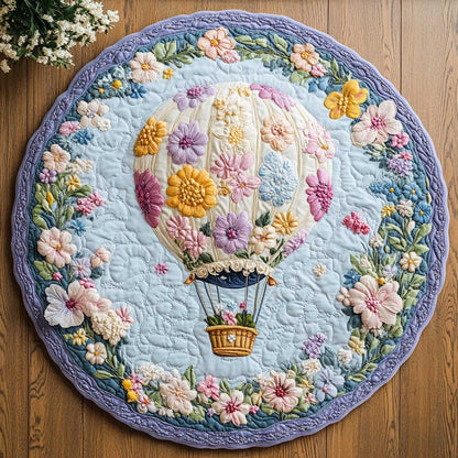 Butterfly Flight WN2005047CL Quilted Round Mat