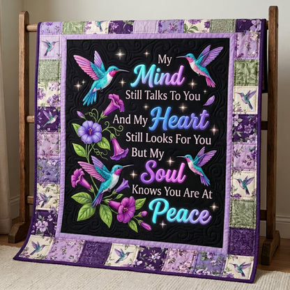 My Mind My Heart My Soul XR1504007CL Quilt