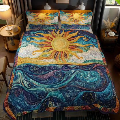 Dancing Sun And Sea WN1203095CL Duvet Cover Set