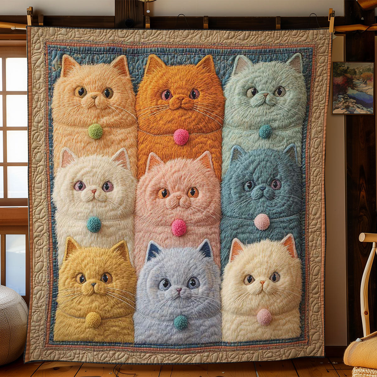 Snuggly Cat WN1303100CL Quilt