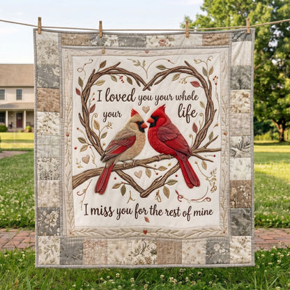Love Never Ends Memorial WN1404010CL Quilt
