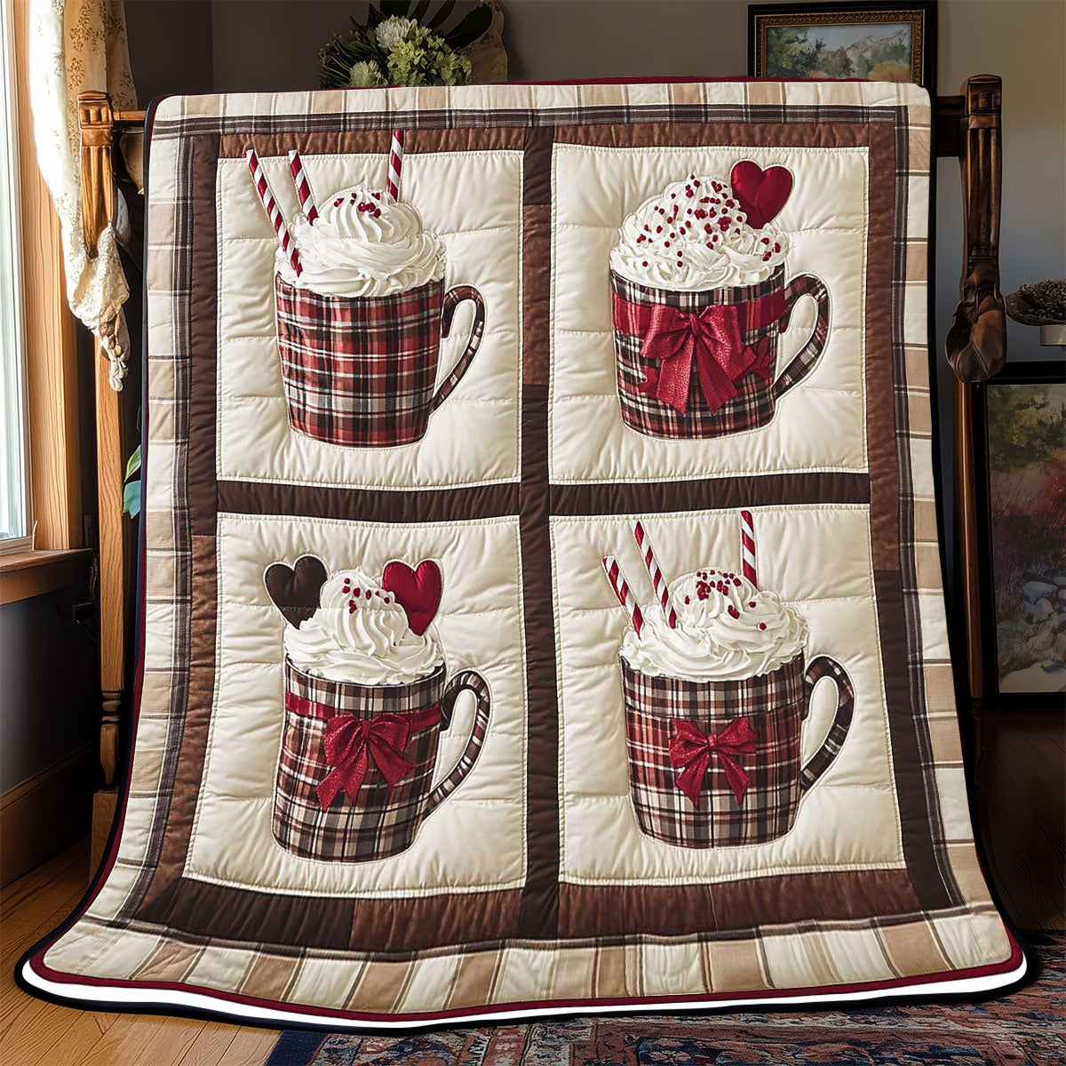 Couple Cocoa WP0201014CL Quilt