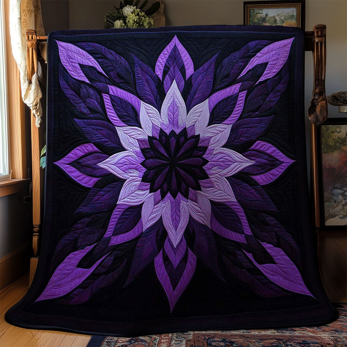 Mystic Flower WN0703012CL Quilt