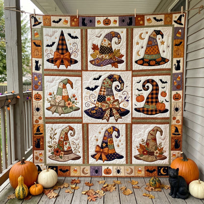 Halloween Hat Parade WN1906007CL Quilt