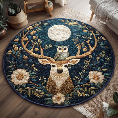 Quiet Grove Keeper WJ1006045CL Quilted Round Mat