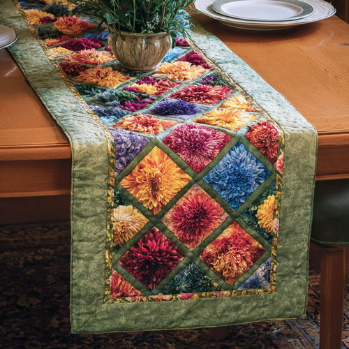 Bloom Patch CP1201037CL Quilted Table Runner