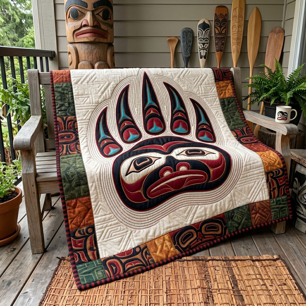 Spirit Bear Paw WN0506015CL Quilt