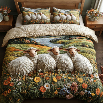 Wildflower Sheep WN0601092CL Duvet Cover Set