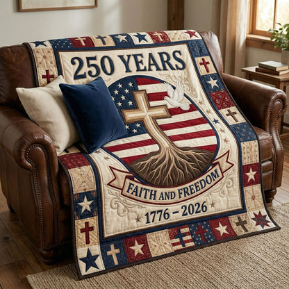 Faith And Freedom 250 Years WN0904020CL Quilt