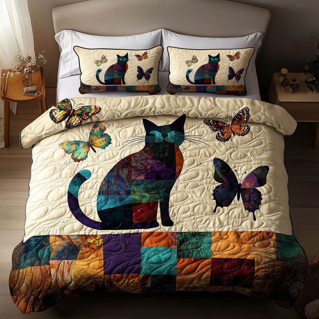 Peaceful Cat WN0701074CL Duvet Cover Set