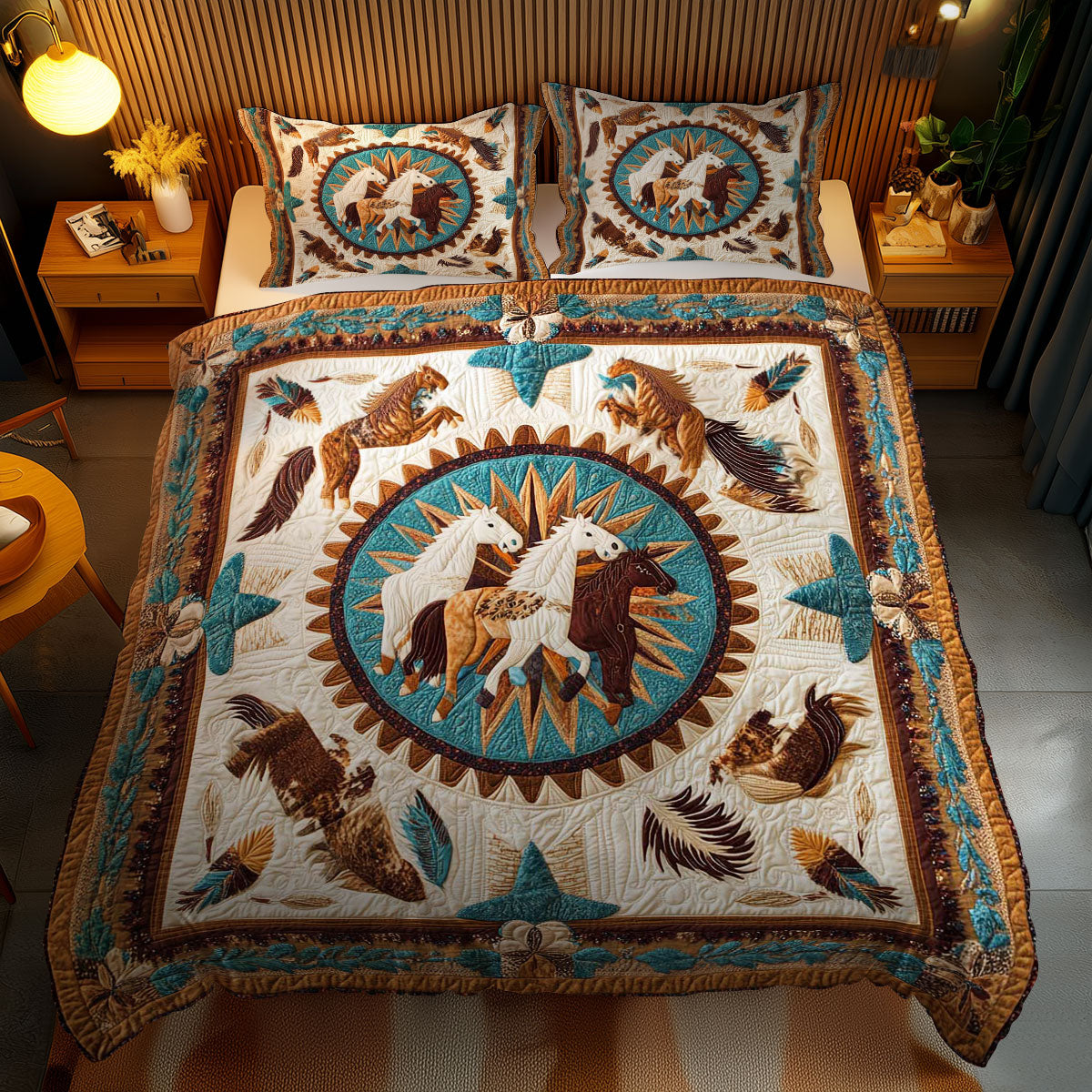 Desert Horse WN1102048CL Duvet Cover Set