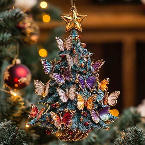 Butterfly Miracle CW2210051CL Christmas Ornament