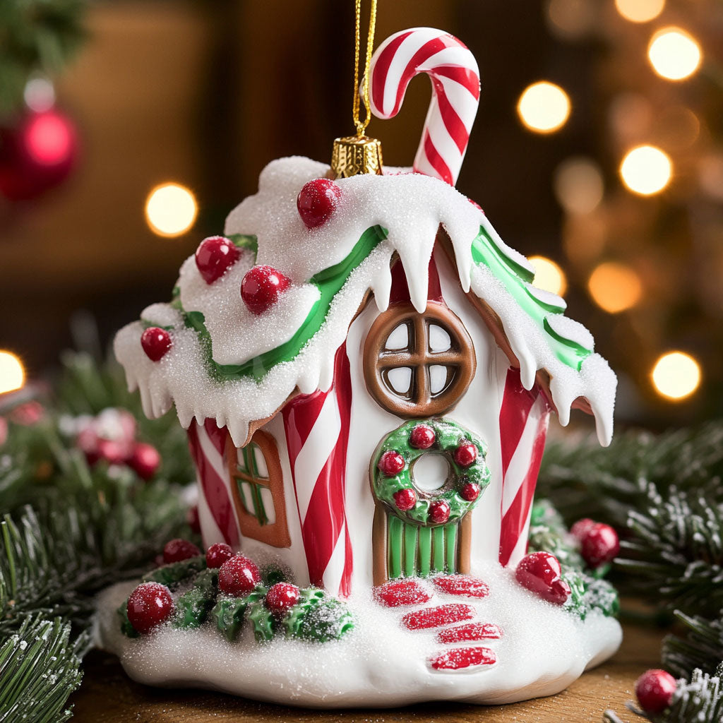 Candy House CW2611038CL Christmas Ornament