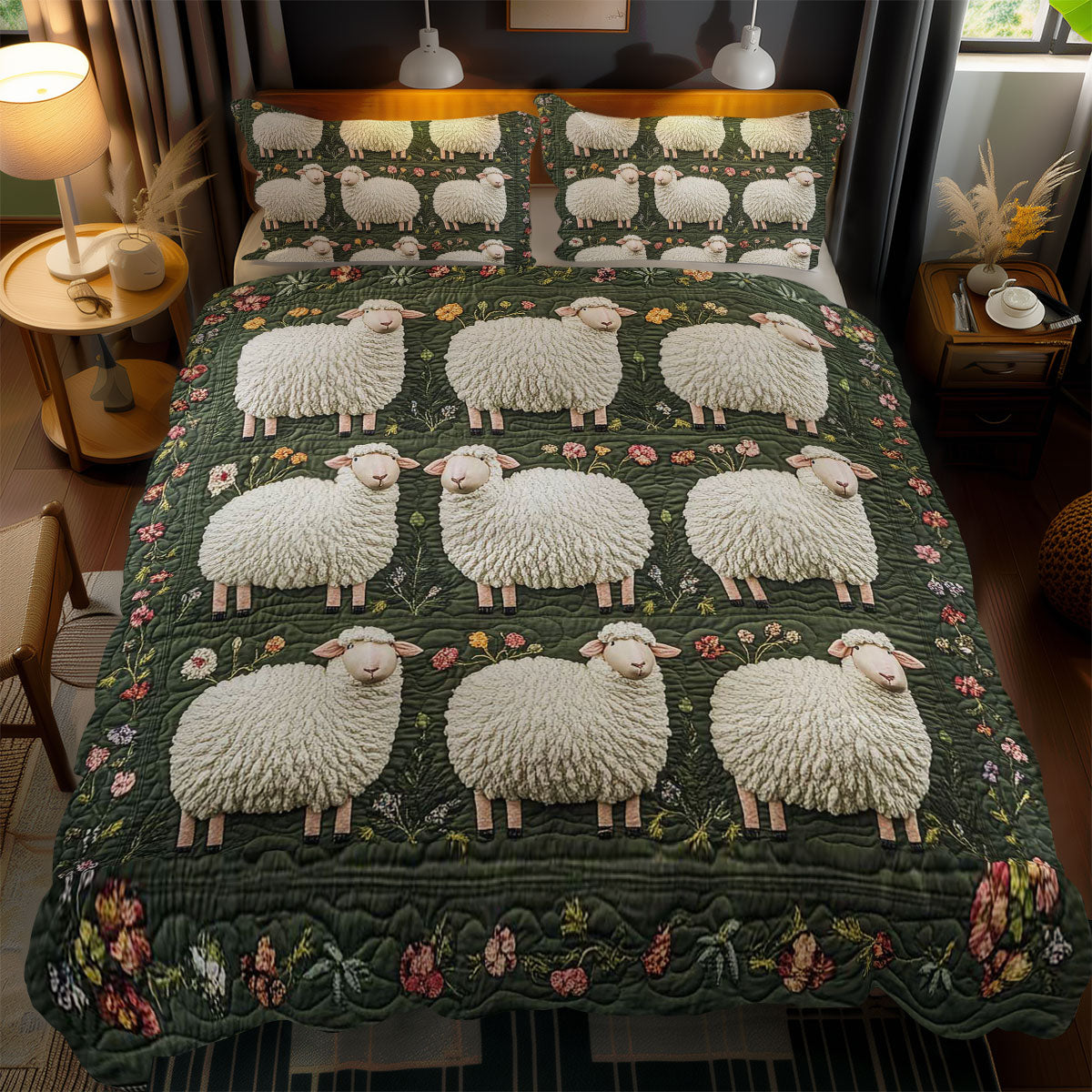 Fluffy Sheep WN2602069CL Duvet Cover Set