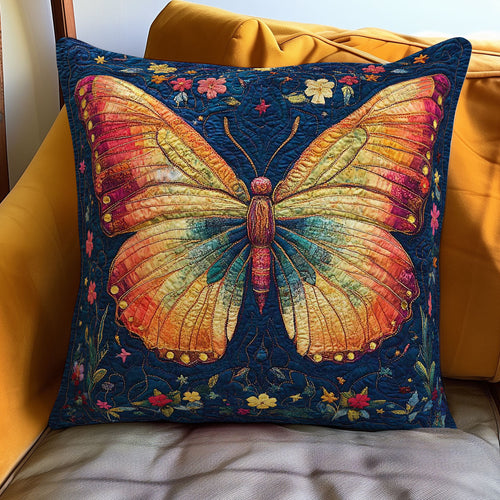 Blooming Butterfly WN1002089CL Quilt Pillow Case