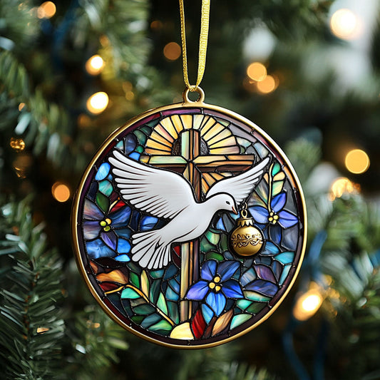 Peaceful Dove CW2411125CL Christmas Ornament