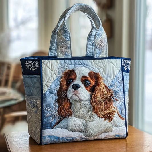 Winter Cavaliers XR1910005CL Quilted Tote Bag