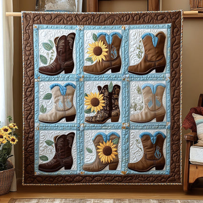Farmhouse Cowboy Boots KL0601007CL Quilt