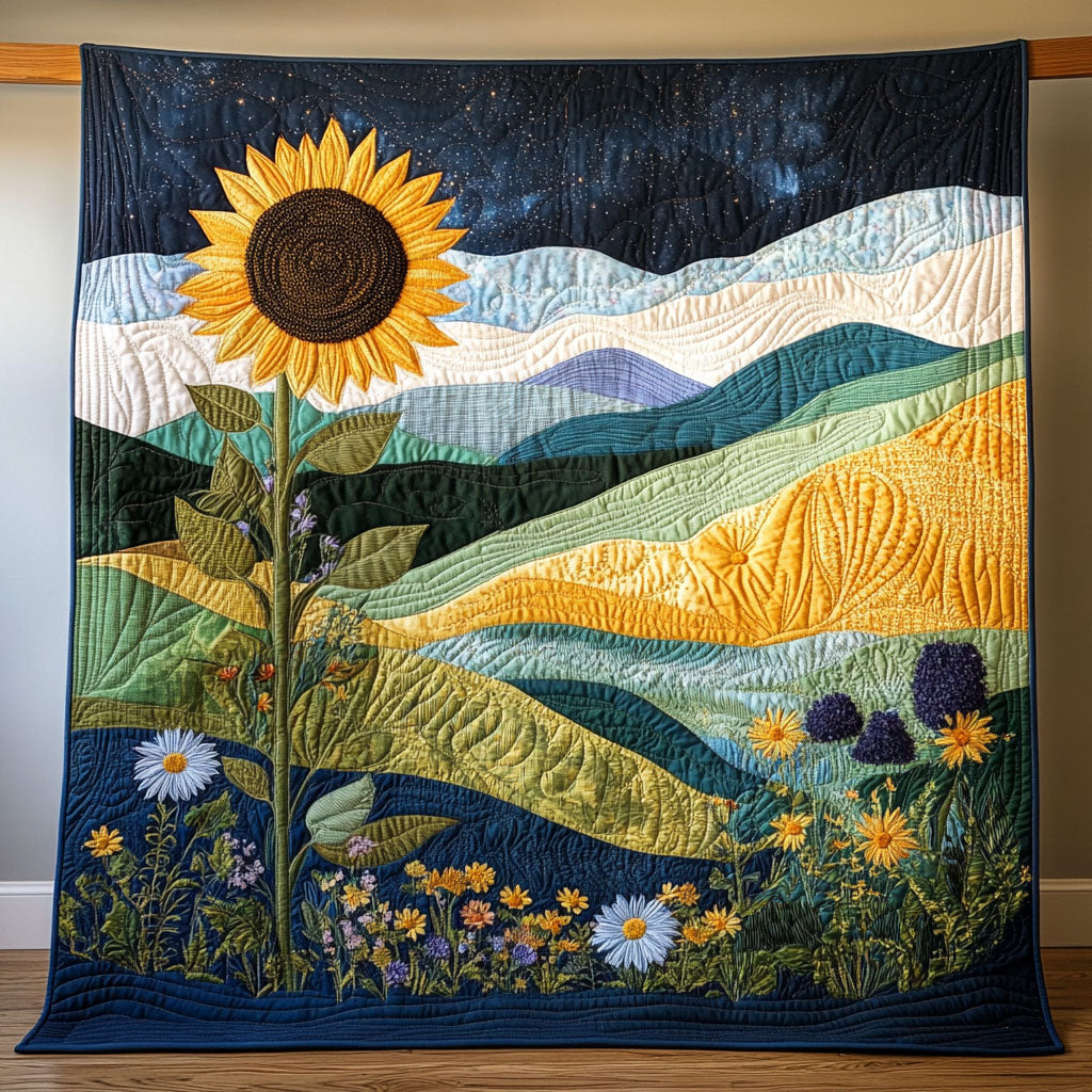 Sunflower Mountain Meadow WP0603051CL Quilt