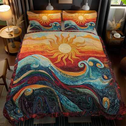 Tidal Sun Glow WN1203127CL Duvet Cover Set