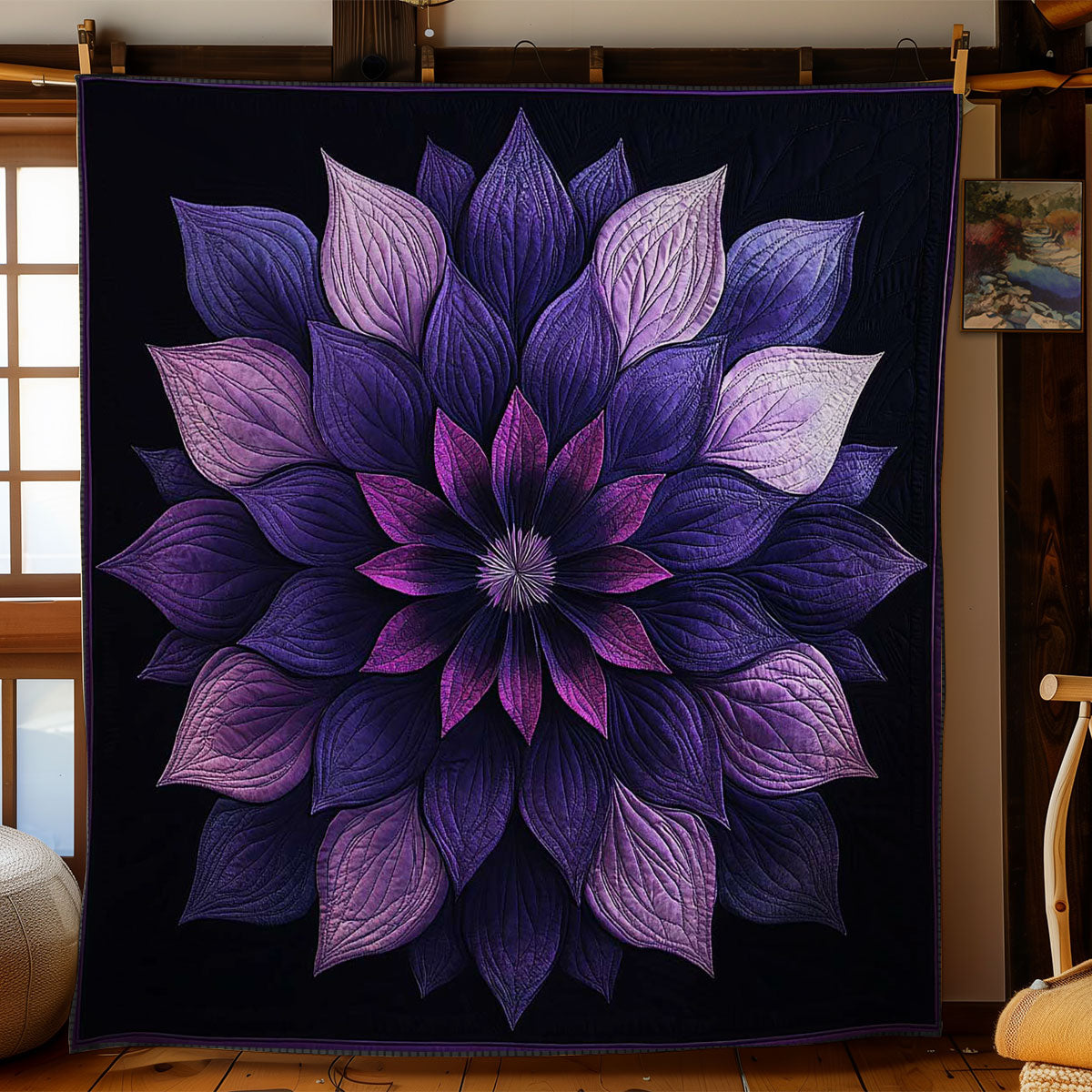 Ethereal Flower WN0802030CL Quilt