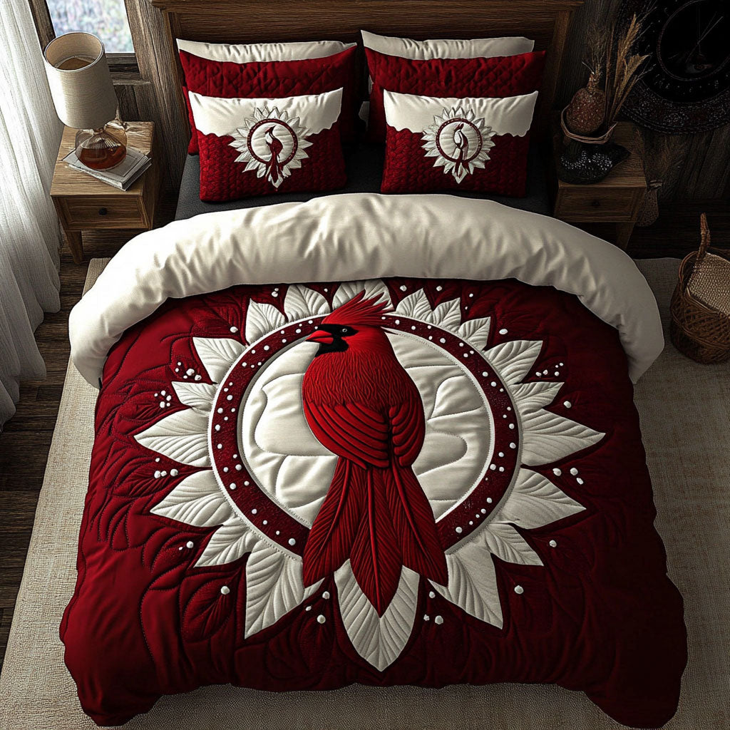 Crimson Cardinal KL0501002CL Duvet Cover Set