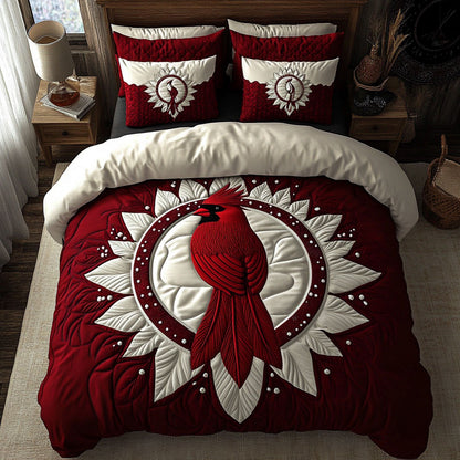 Crimson Cardinal KL0501002CL Duvet Cover Set