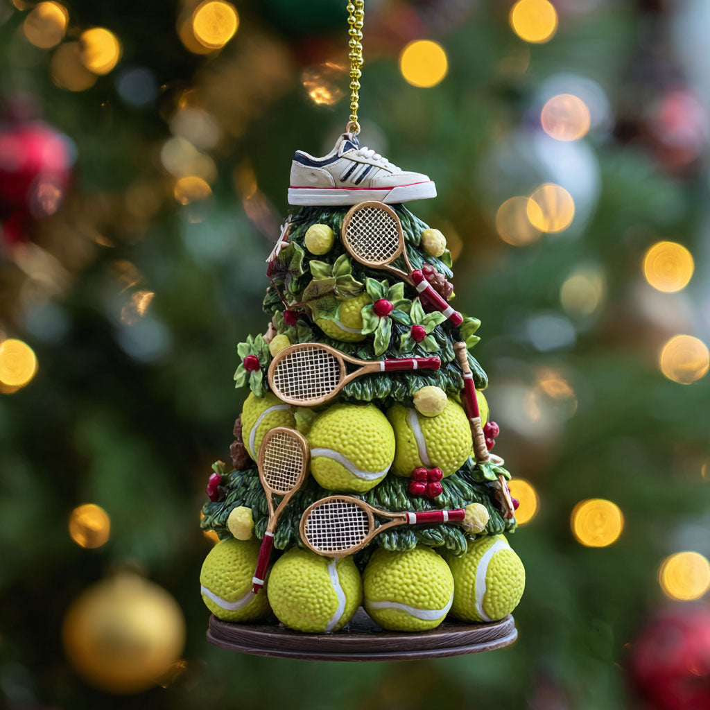 Tennis Stack CP2611136CL Christmas Ornament