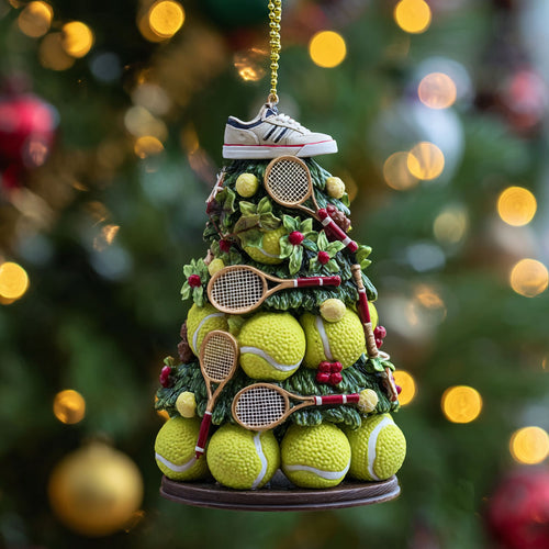 Tennis Stack CP2611136CL Christmas Ornament
