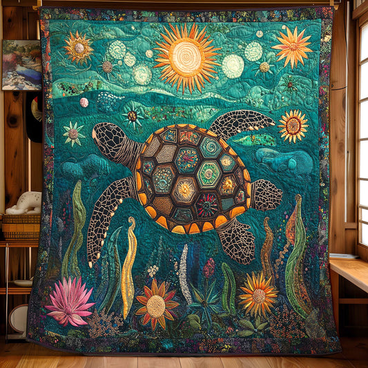 Mystic Turtle CW0701049CL Quilt