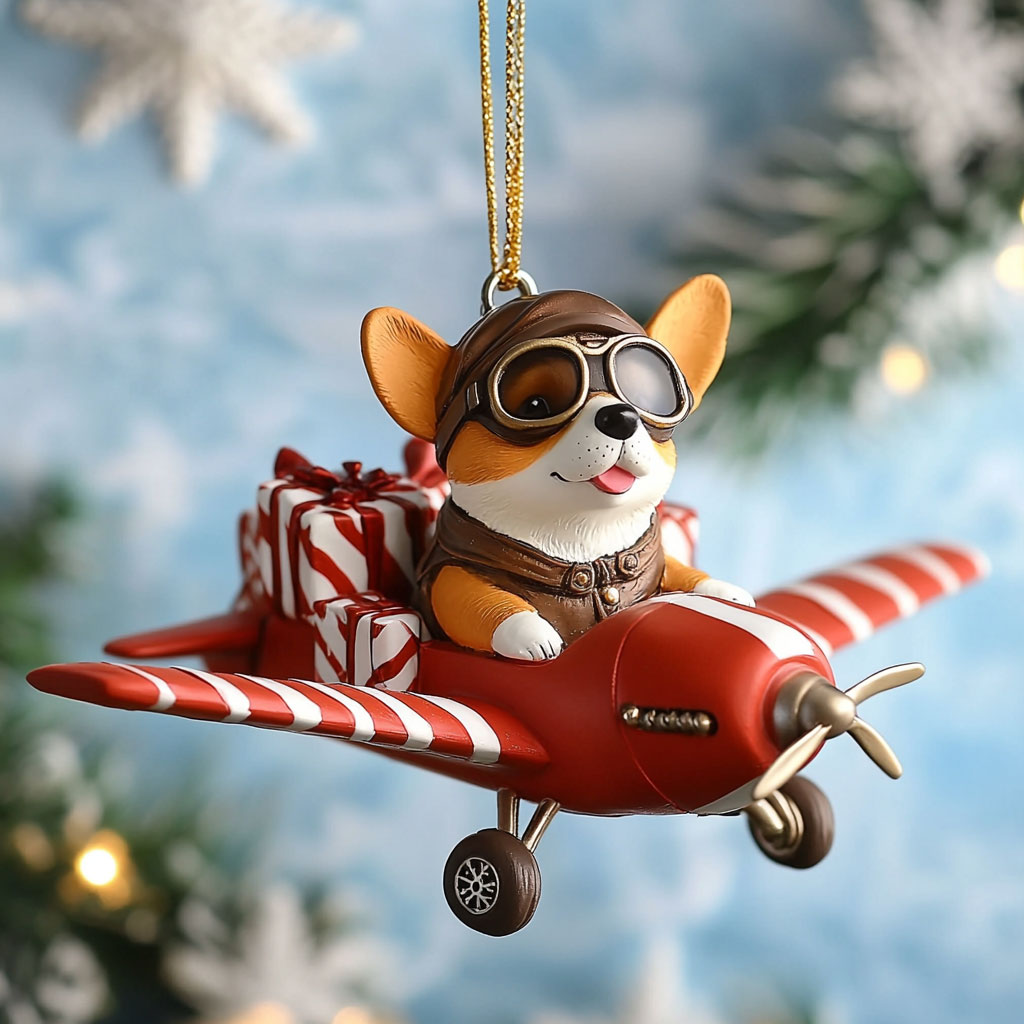 Gift Flyer CP2411087CL Christmas Ornament