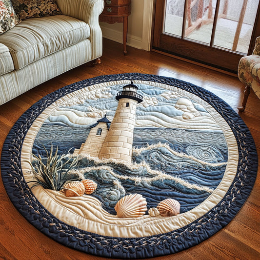 Beacon Harbor CP1601043CL Quilted Round Mat