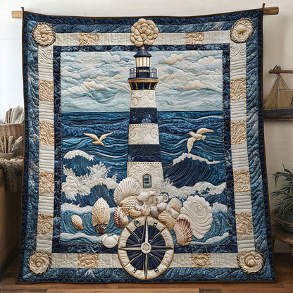 Moonrise Lighthouse WN0801054CL Quilt