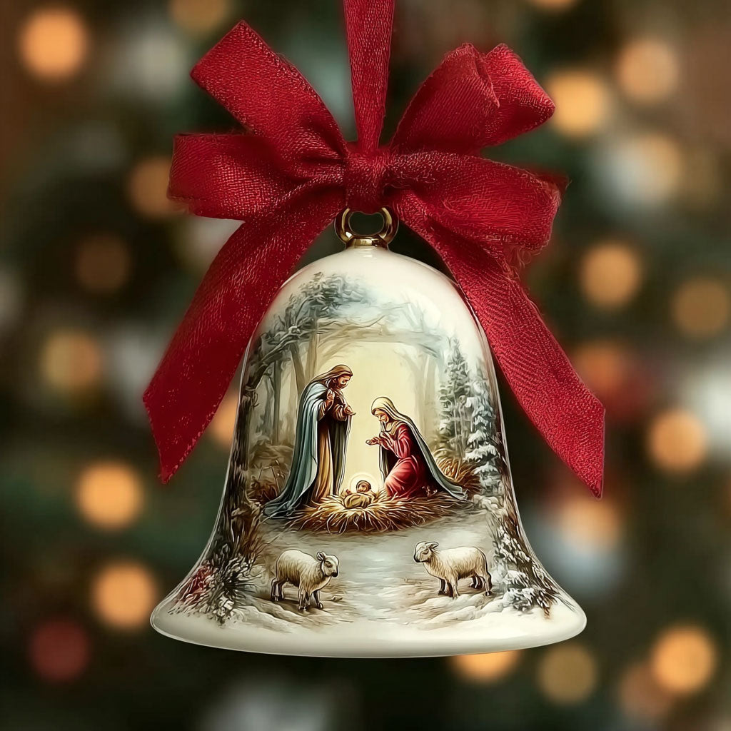 Christmas Bell WN0912009CL Christmas Ornament