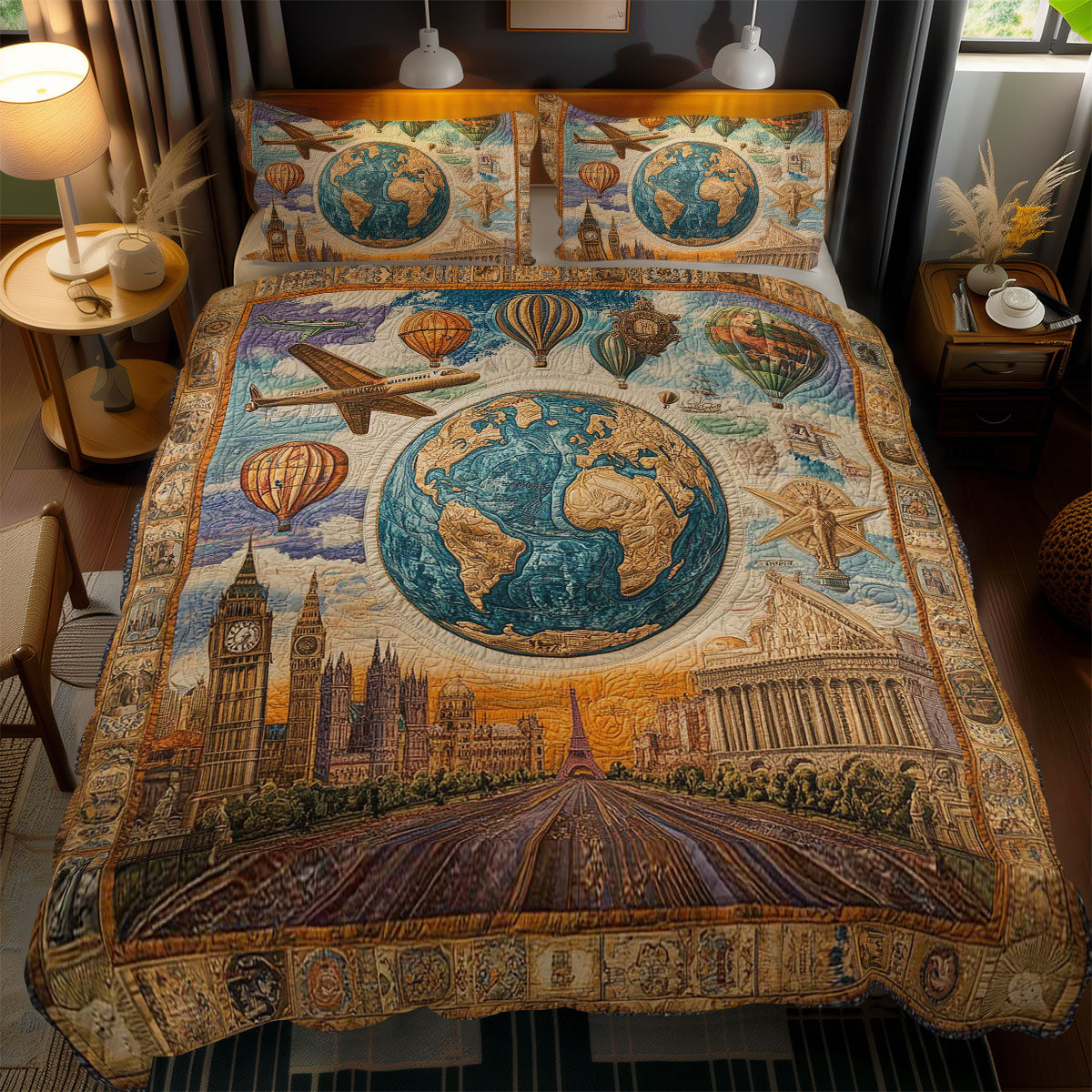 Earth Journey WN0803089CL Duvet Cover Set