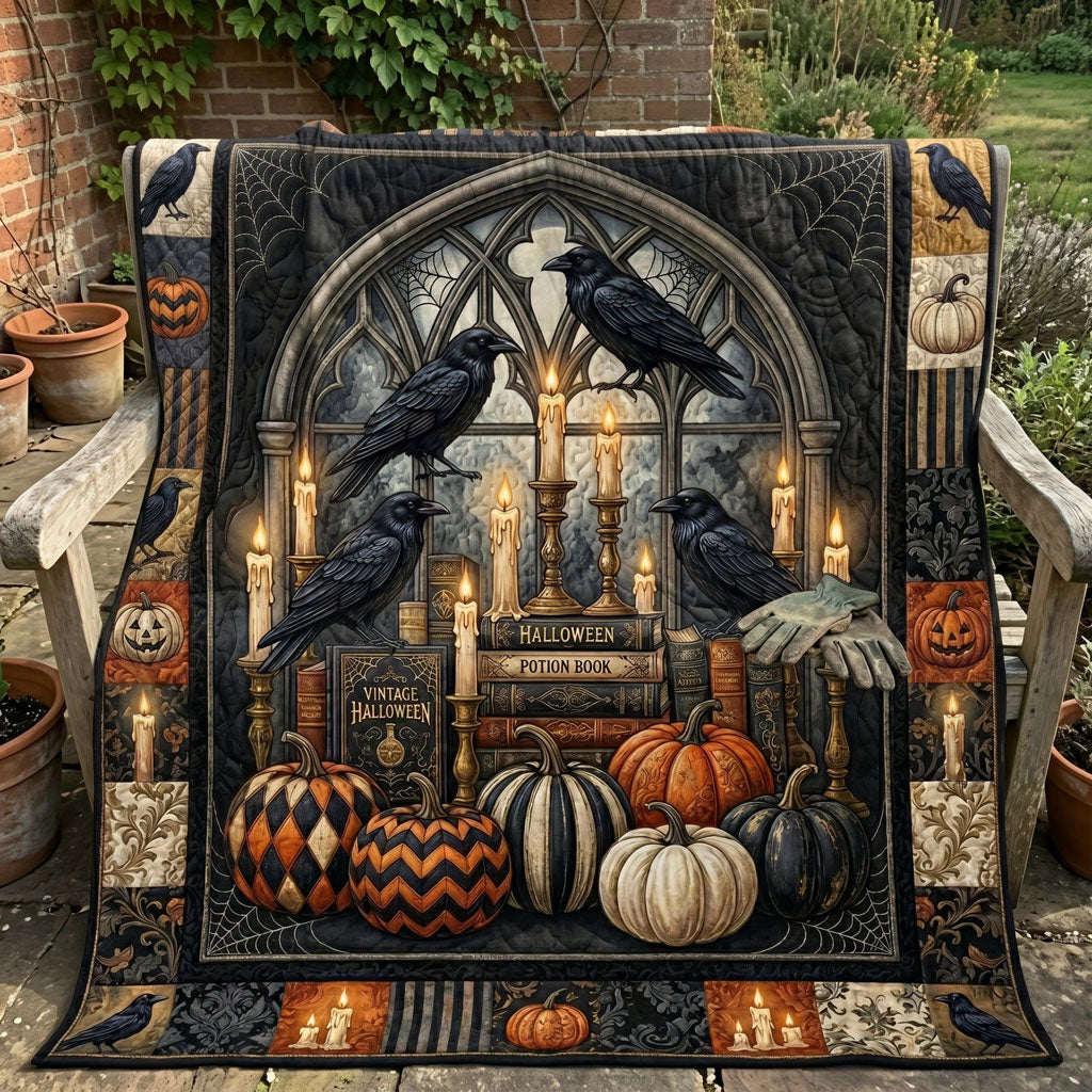 Raven’s Halloween Night WN0705023CL Quilt