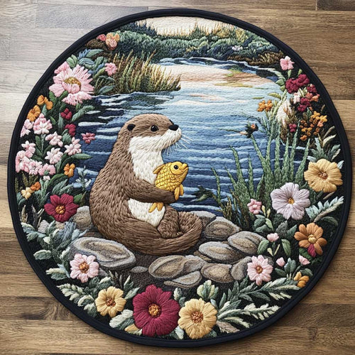 Otter Nestle WN1705050CL Quilted Round Mat