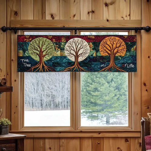 Enchanted Tree Of Life WN1403092CL Quilted Valance