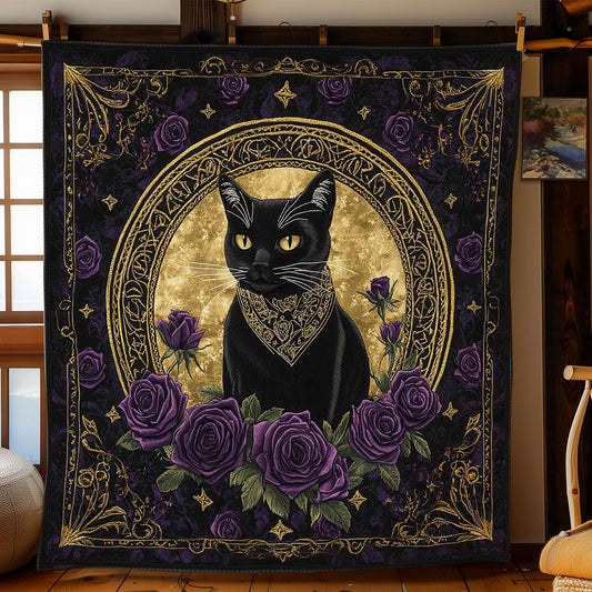 Moonlit Cat WN0803044CL Quilt