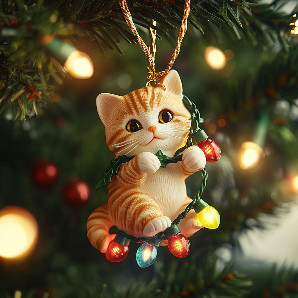 Jolly Kitty CP0312029CL Christmas Ornament